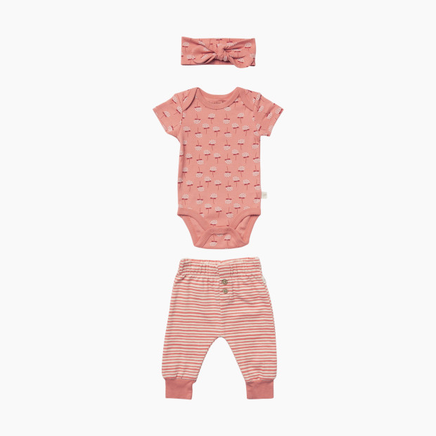 Tiny Kind The Outfit 3 Piece Set - Floral Bunch, 6-9 M.