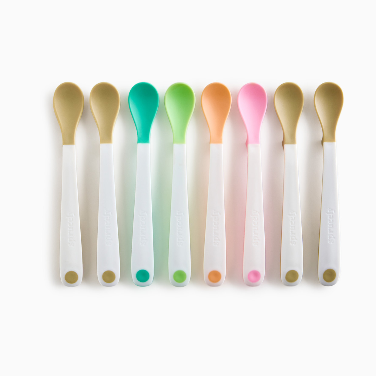 Sprucely Baby Spoon (8 Pack) - Multi.
