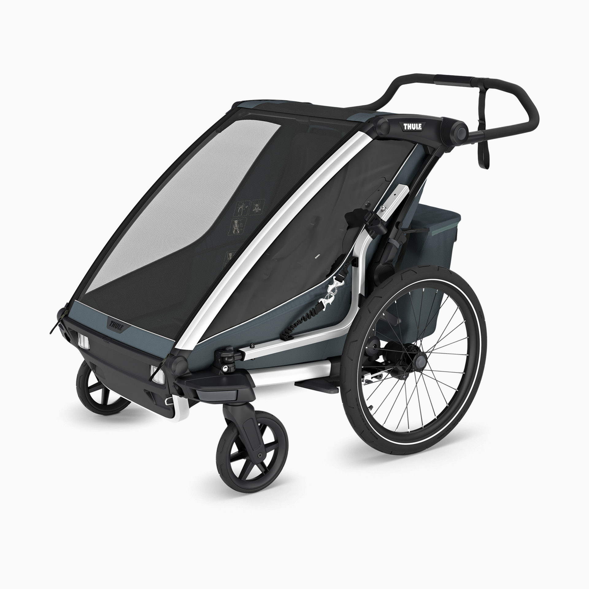 Thule Chariot Cross 2 Double - Faded Khaki | Babylist Shop