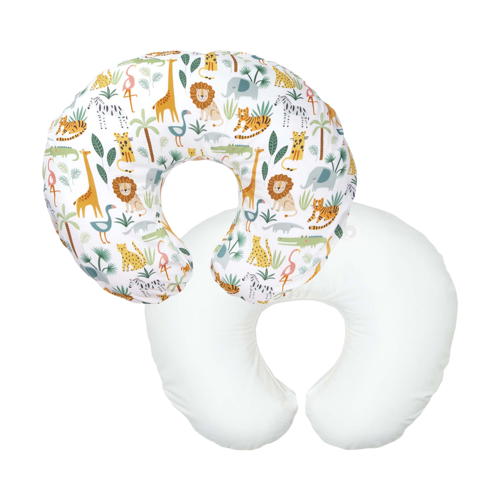 Boppy Original Support Nursing Pillow Cover and Protective Liner Bundle