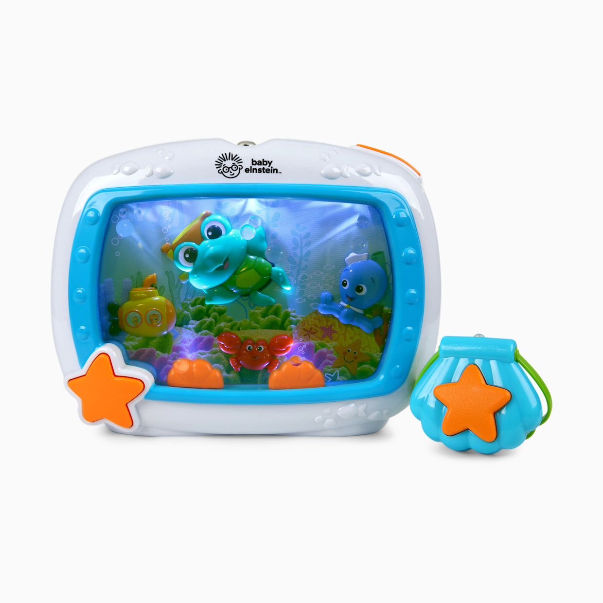 Baby Einstein Sea Dreams Soother Musical Crib Toy and Sound Machine - Blue.