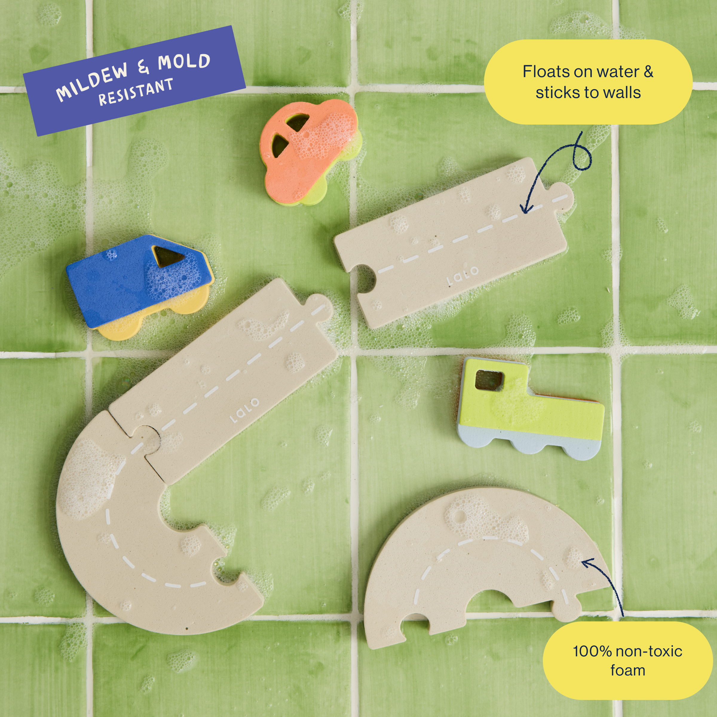 Lalo Foam Bath Puzzle.