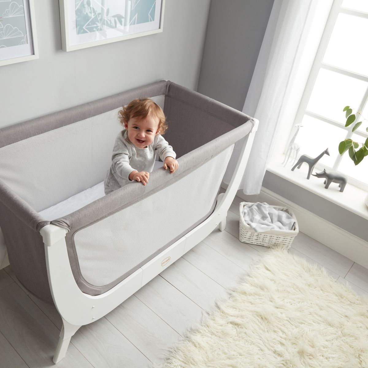 shnuggle air bedside crib mattress