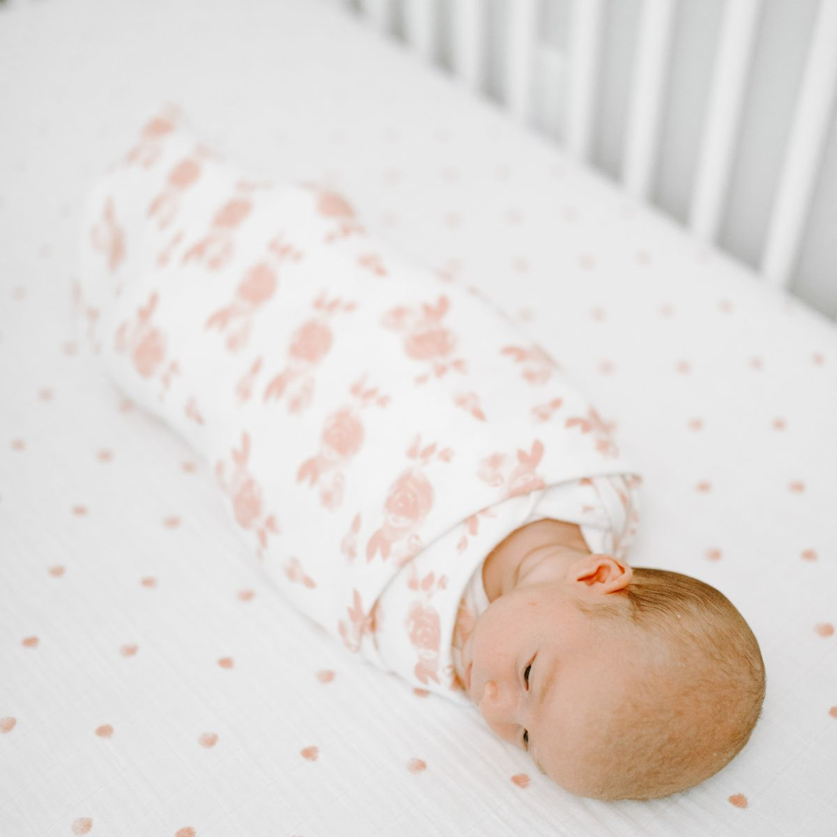 Aden + Anais Snuggle Knit Newborn Gift Set - Rosettes.