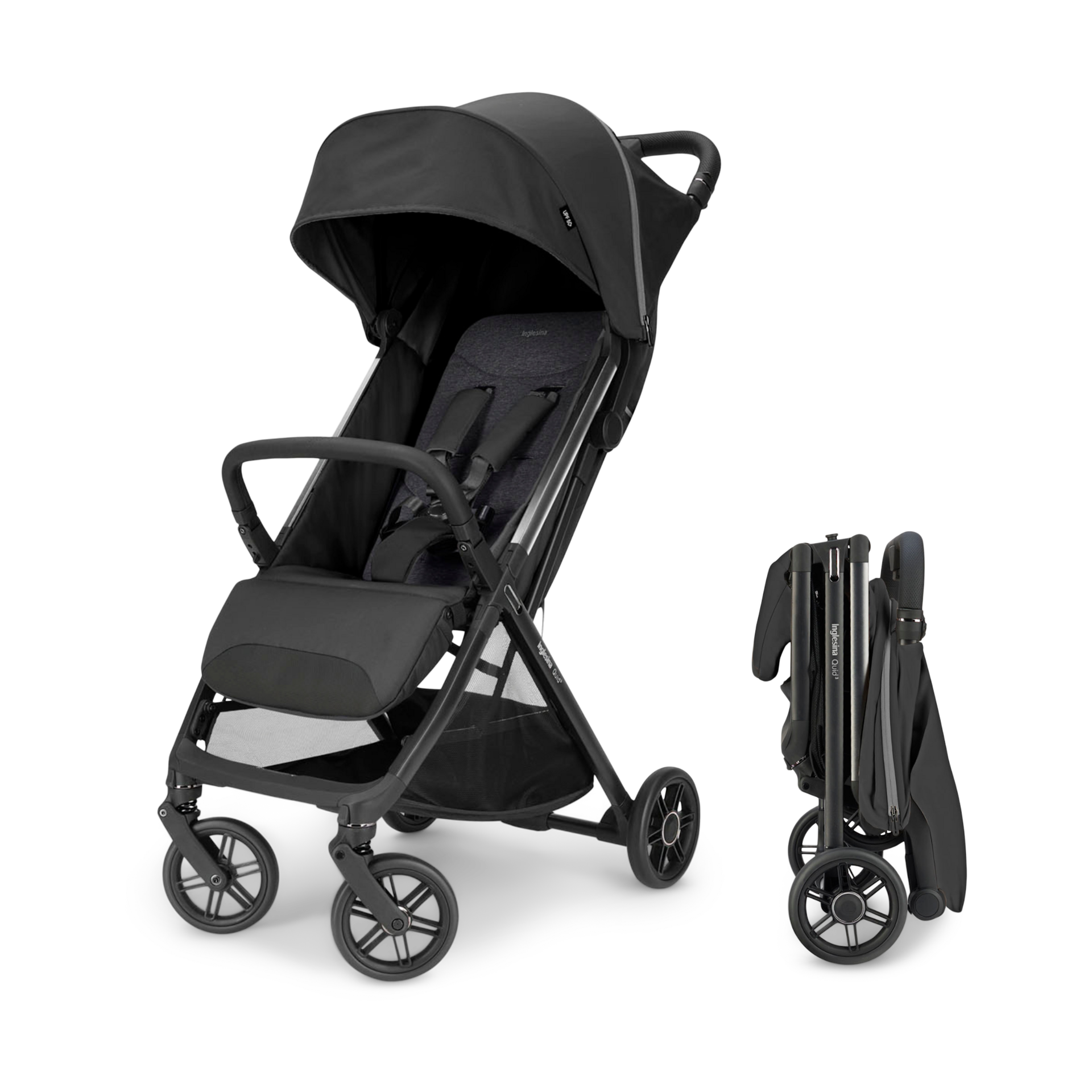 Inglesina Quid³ Stroller - Cosmic Black.
