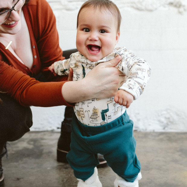 Goumi Kids Baby Knit Pants - Hudson, 0-3 M.