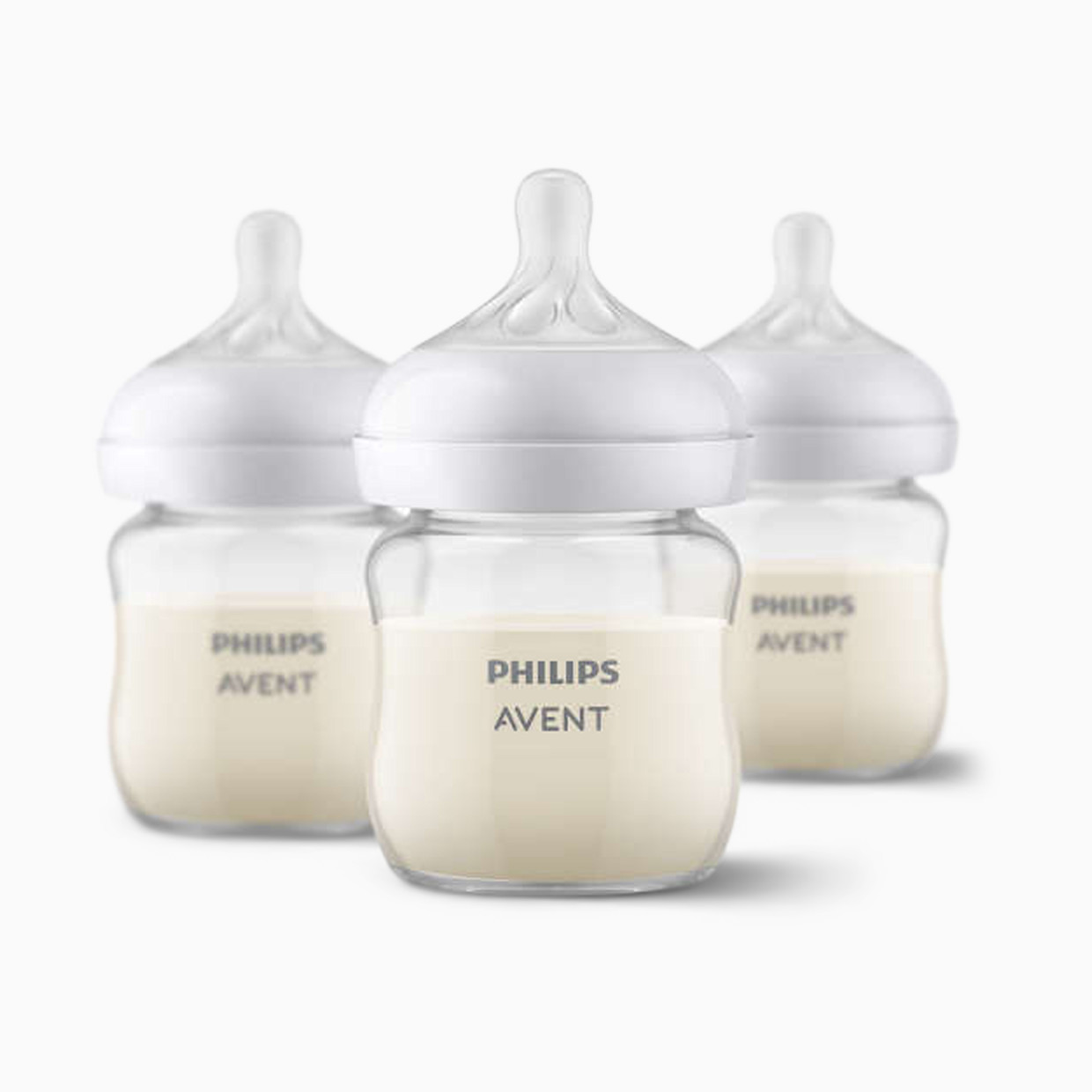 Philips Avent Glass Natural Baby Bottle - 4 Oz, 3.