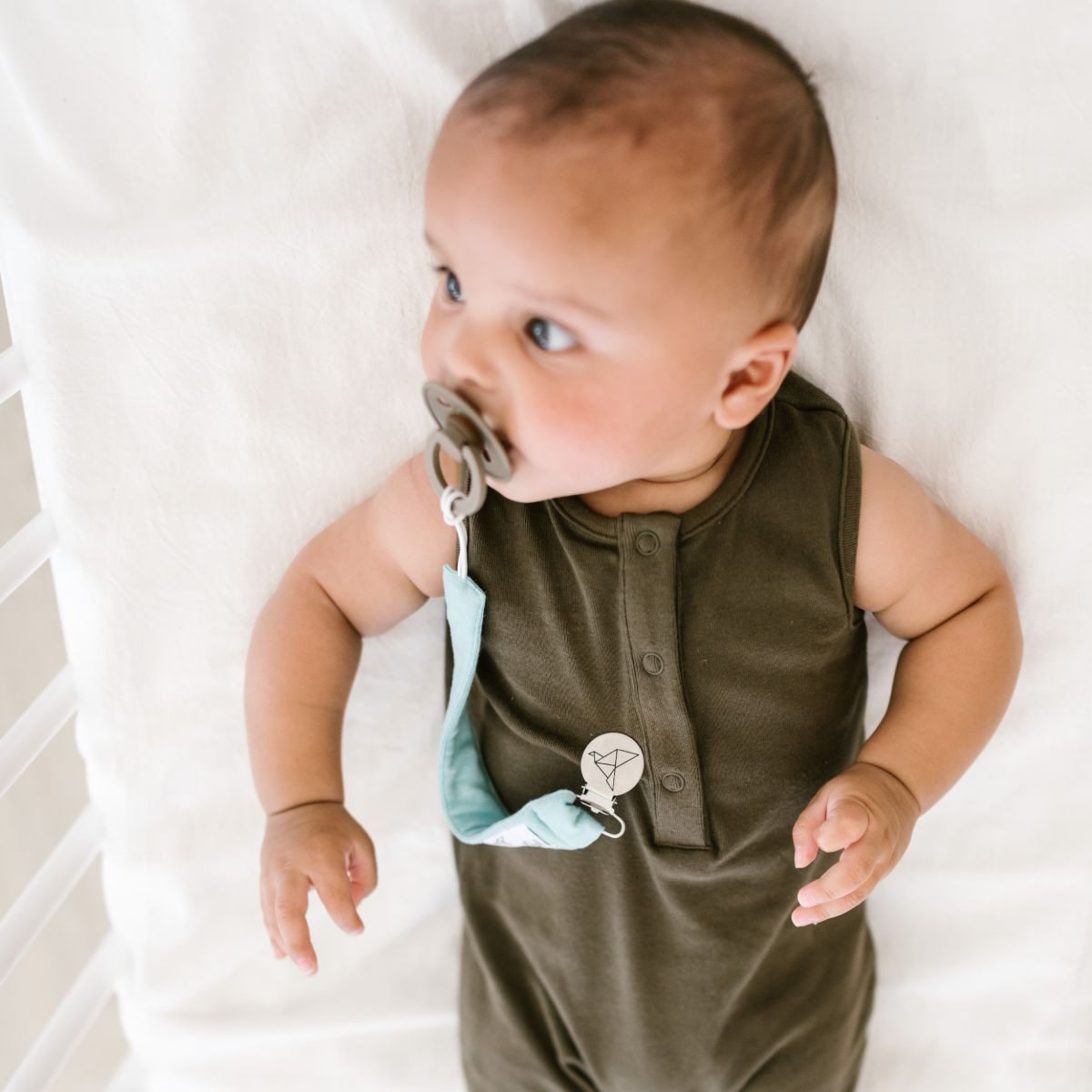 Copper Pearl Binky Clip Set (3 Pack) - Chip.