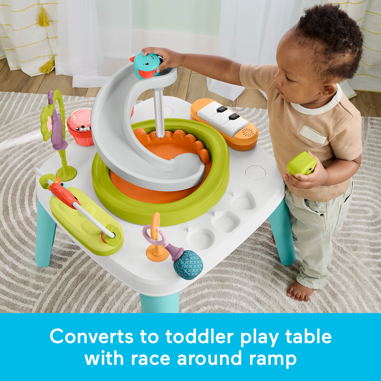 Fisher-Price 2 in 1 Purple Monkey Musical Activity Center.