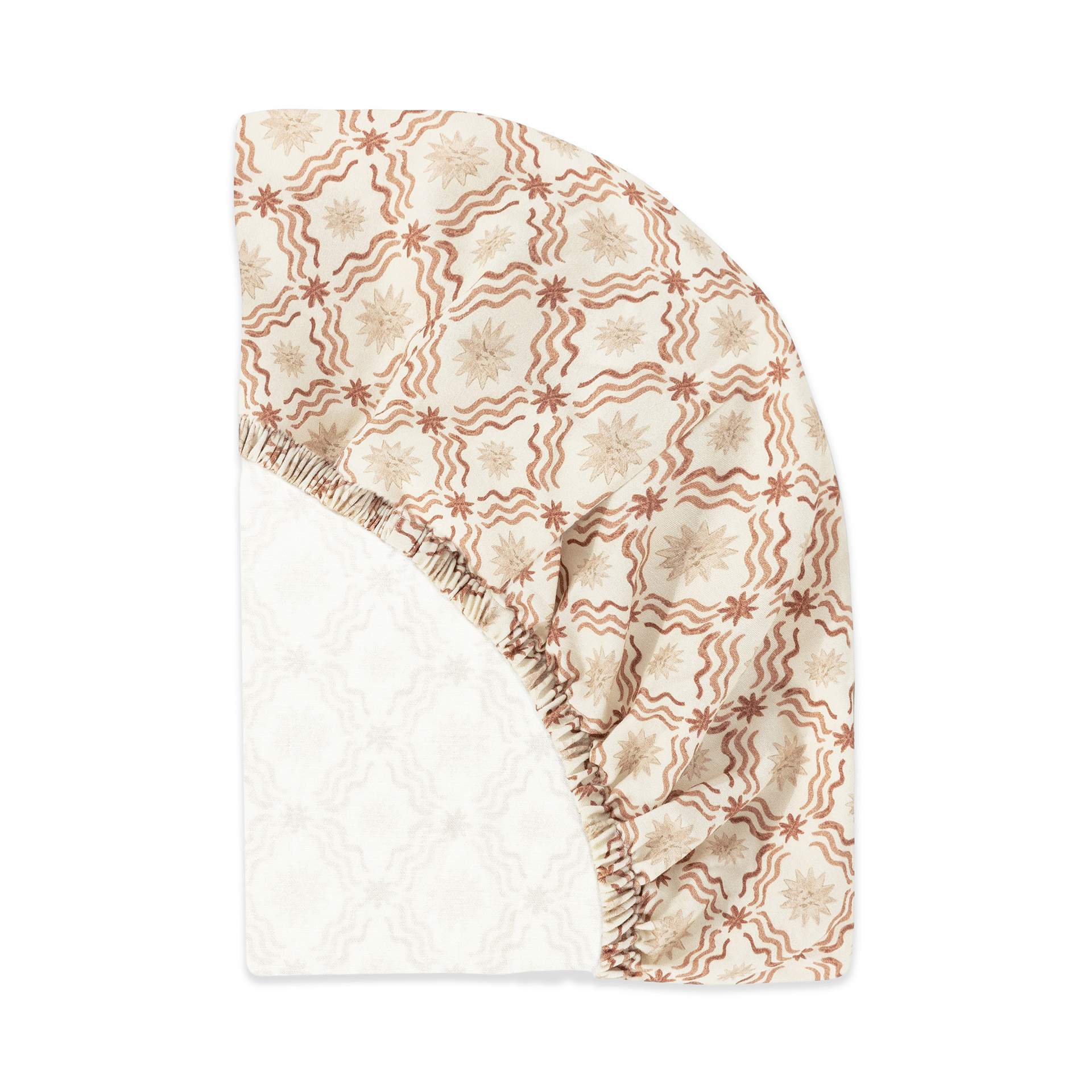 babyletto All-Stages Organic Brushed Cotton Bassinet Sheet - Autumn Star.