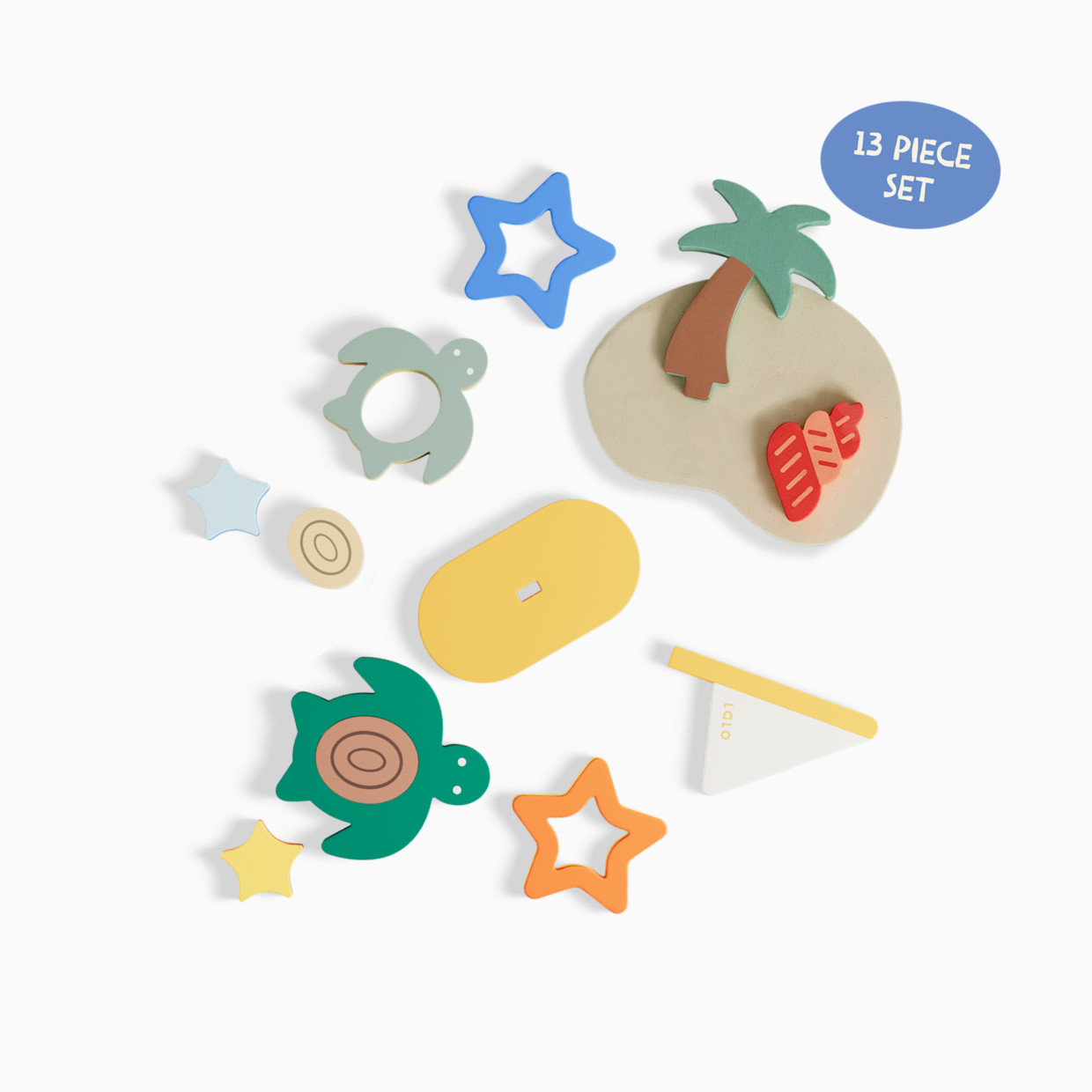 Lalo Foam Bath Puzzle - Tropical Island.