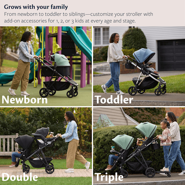 Mockingbird Single-to-Double Stroller 3.0.