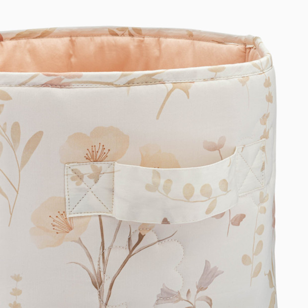 Crane Baby Quilted Storage Bin.