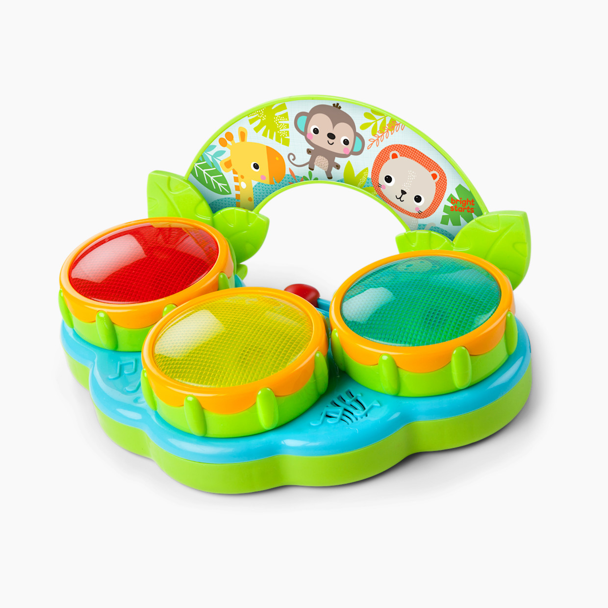 Bright Starts Safari Beats Musical Drum Toy.