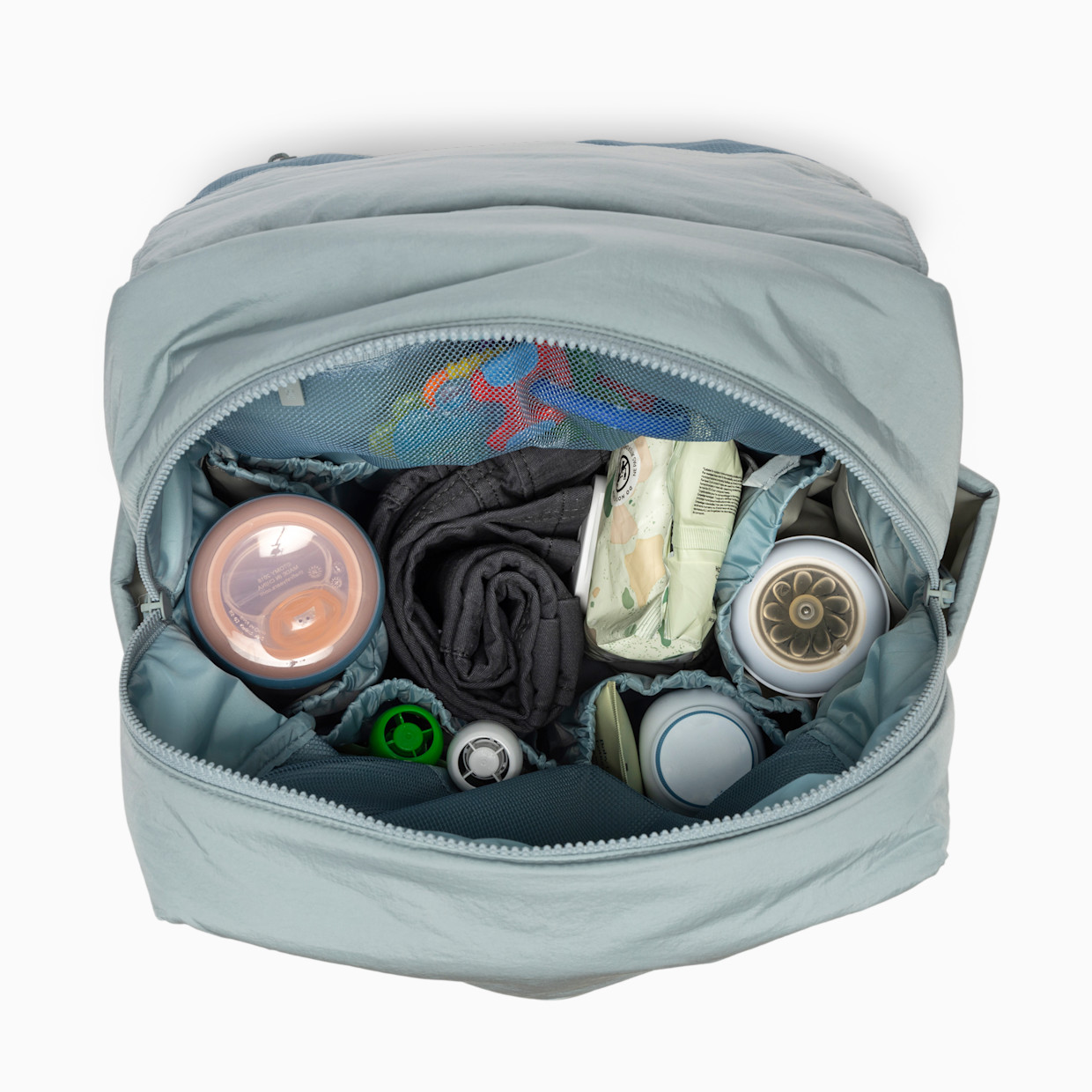 CALPAK Diaper Backpack with Laptop Sleeve - Bluebell.