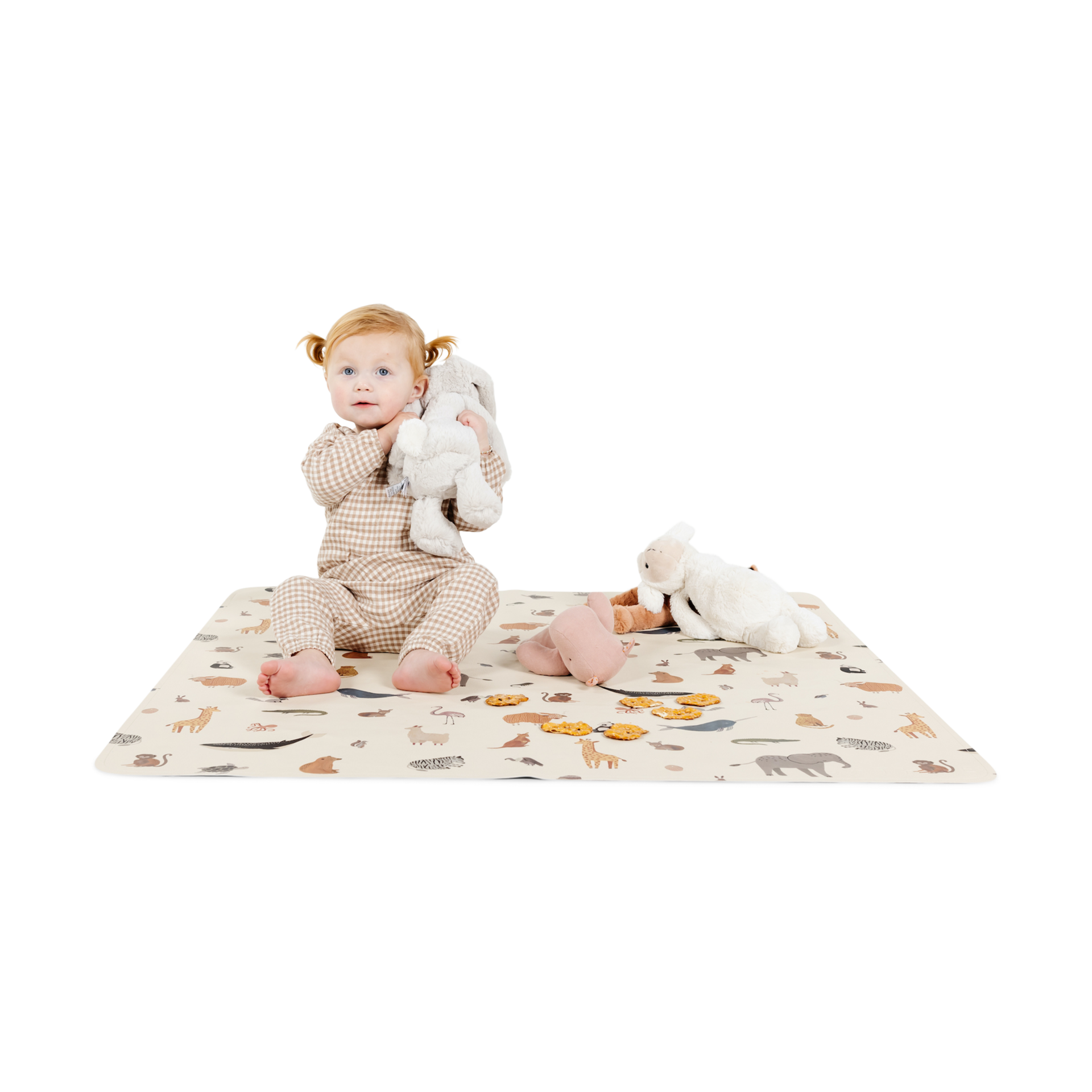 Gathre Easy Clean High Chair & Play Mat - Menagerie.