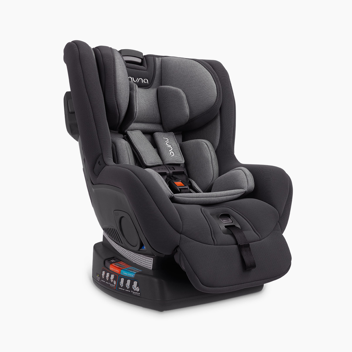 Nuna 2018 RAVA Convertible Car Seat - Slate (2016).