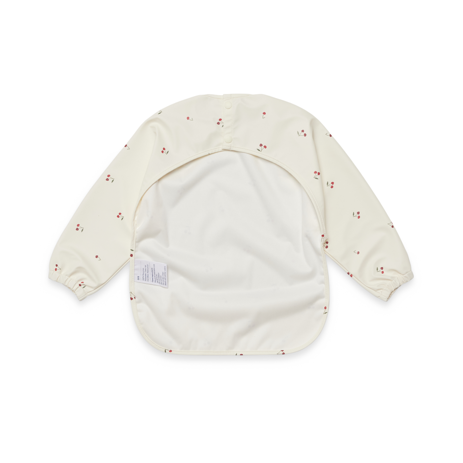 Lalo Smock Bib - Cherry.