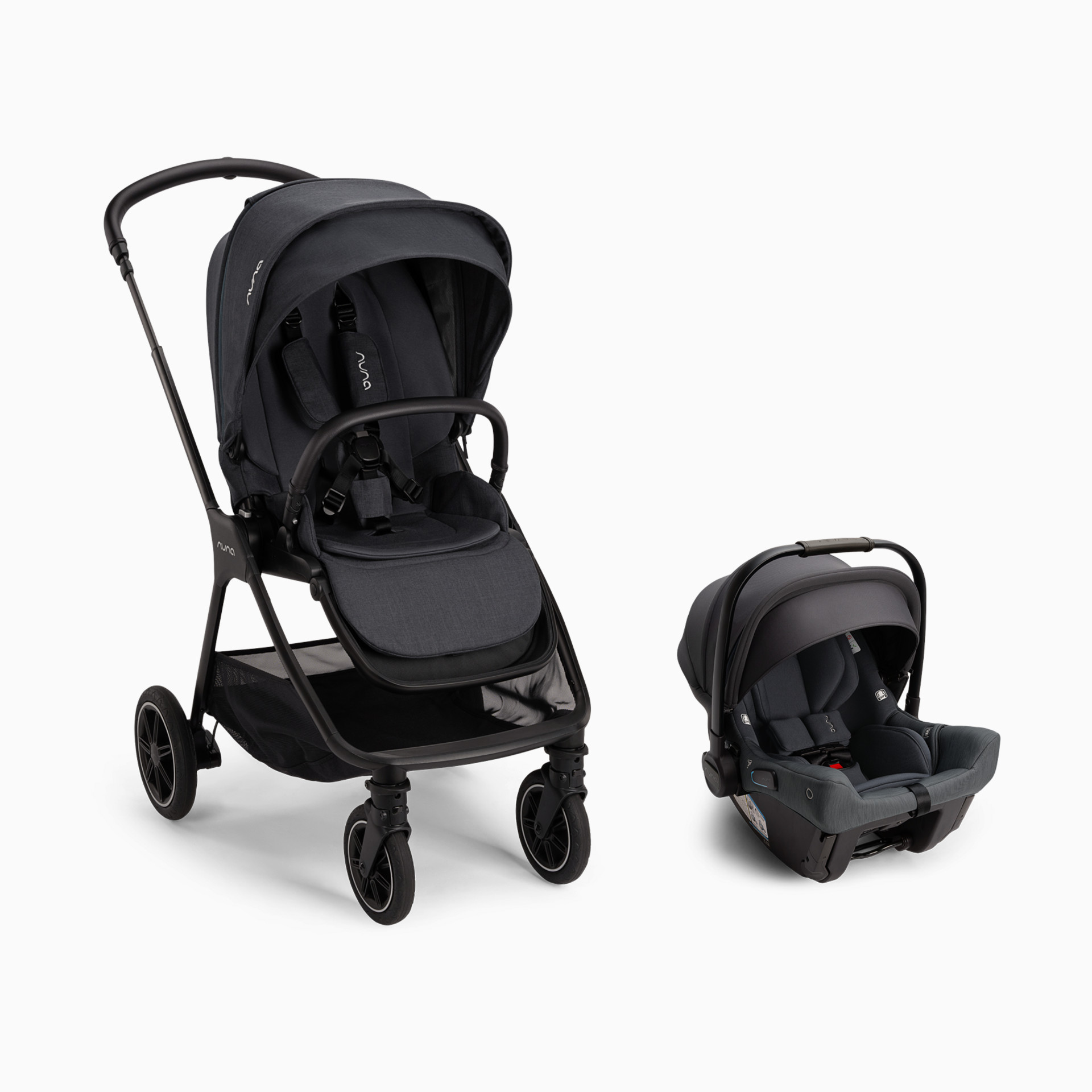 Nuna TRIV next + PIPA urbn - Caviar/Cognac | Babylist Shop