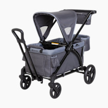 Baby Trend Expedition 2-in-1 Stroller Wagon PLUS, Ultra Grey