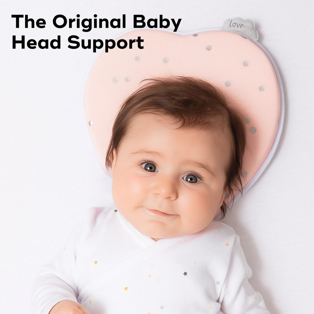 Babymoov Lovenest Organic Infant Headrest - Pinkie.