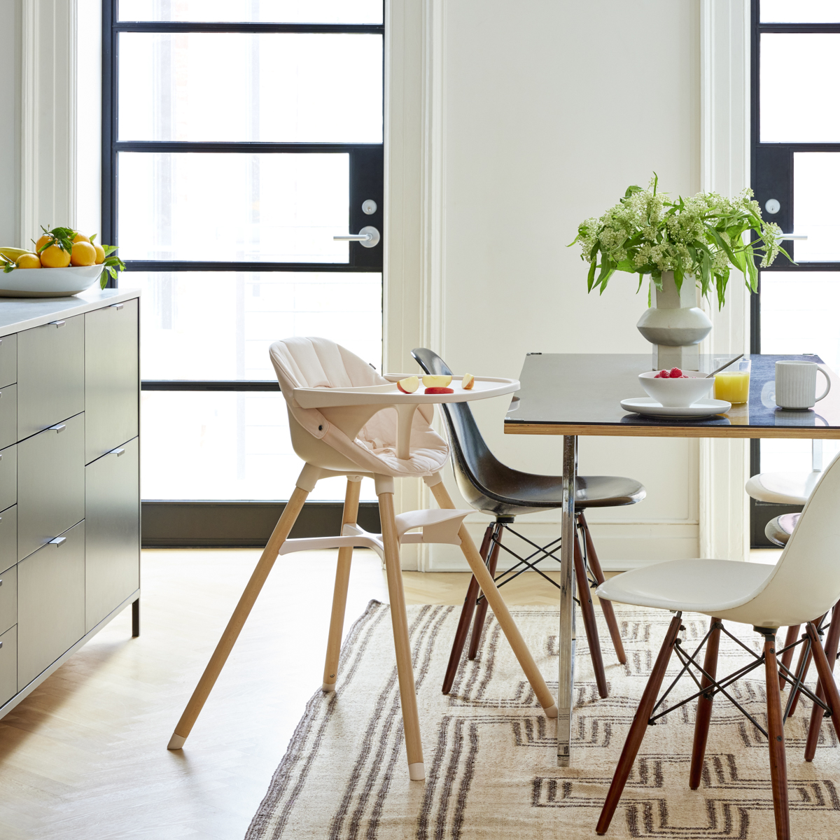 Lalo Chair Seat Cushion - Grapefruit.