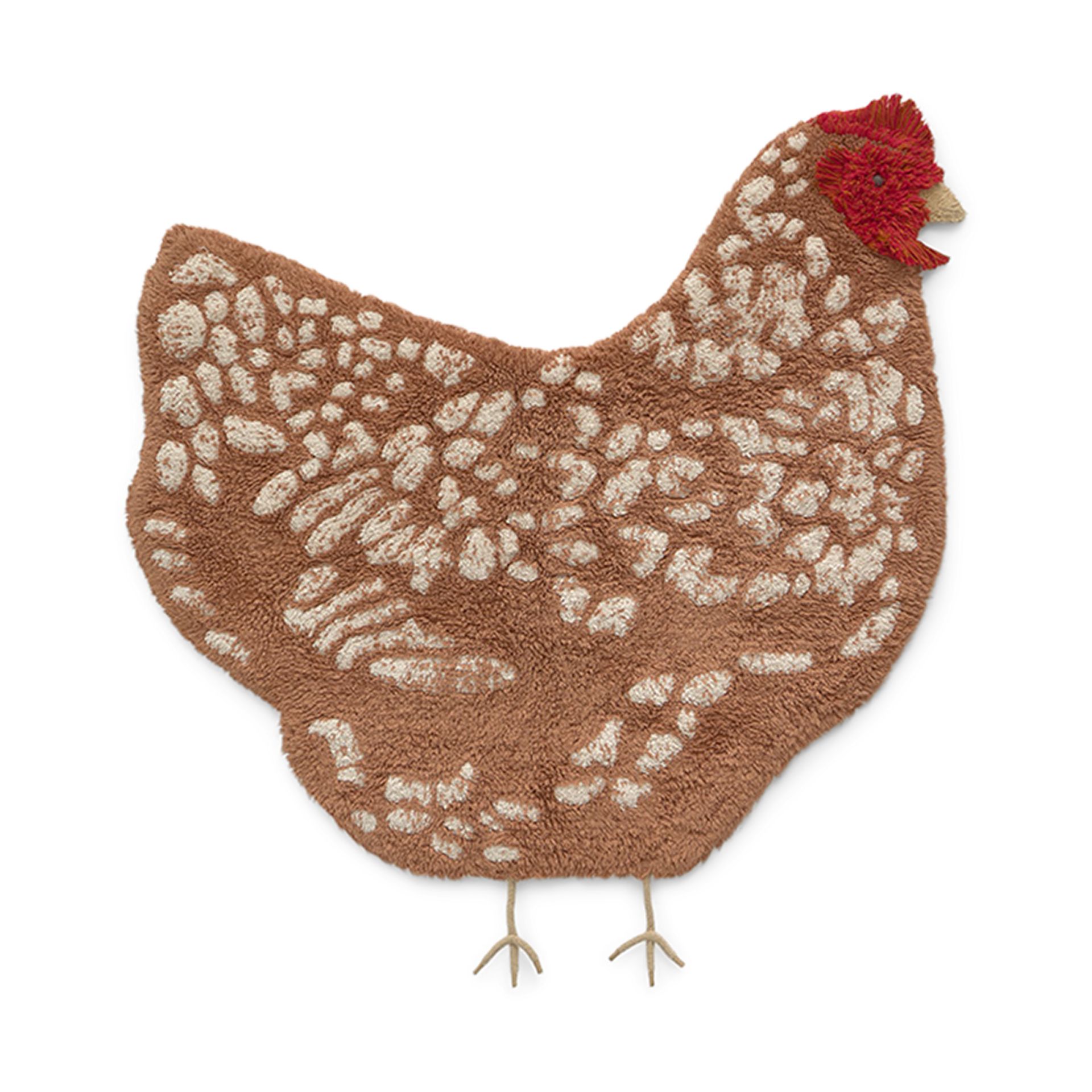 Lorena Canals Chicken Washable Rug.