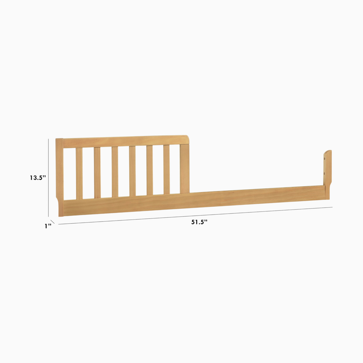 daVinci Toddler Bed Conversion Kit (M3099) - Honey.