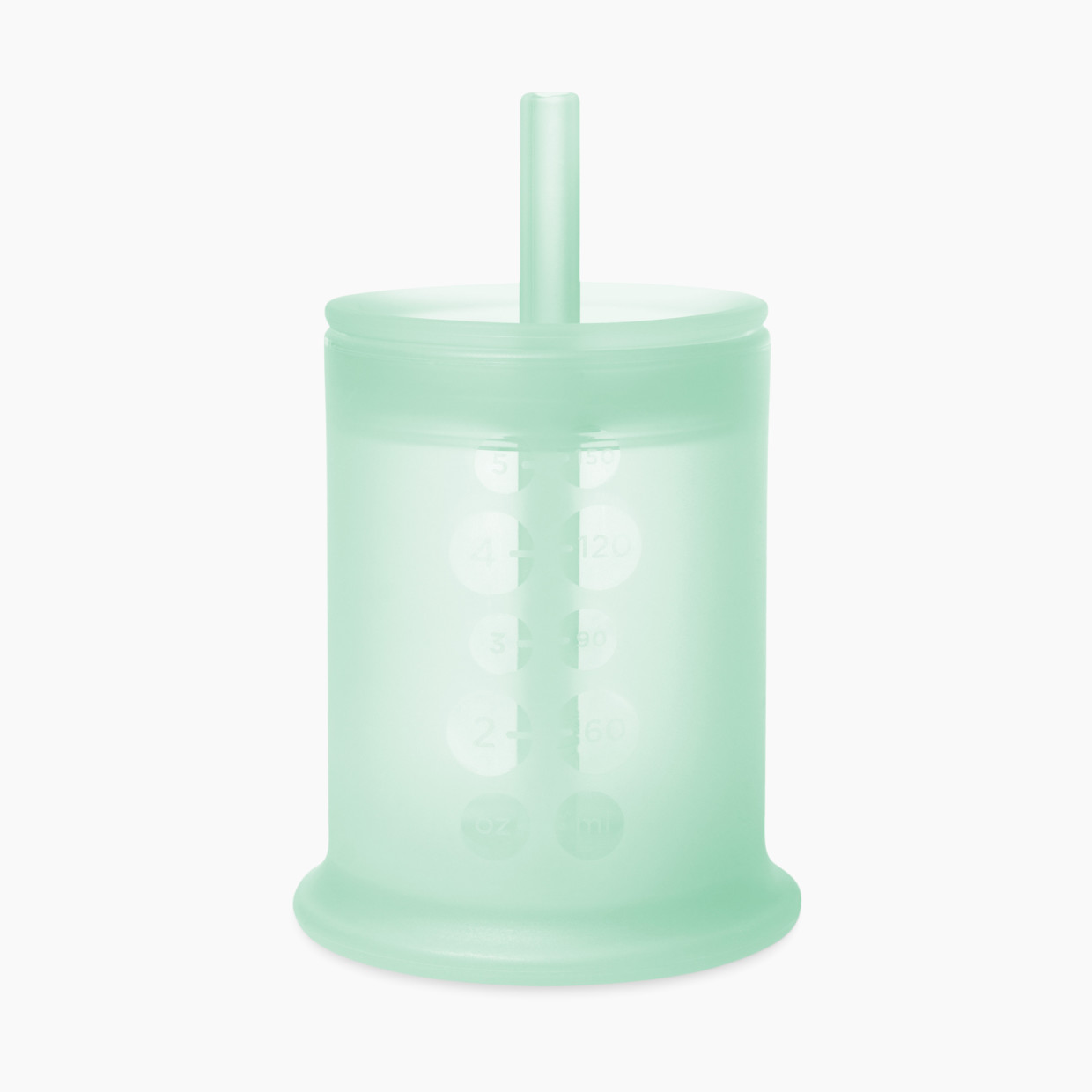 Olababy Training Cup with Lid + Straw - Mint.