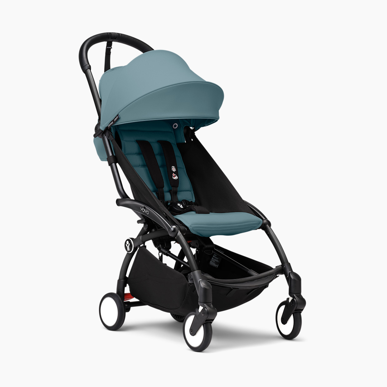 Stokke YOYO³ and Car Seat Adapter Bundle - Aqua.