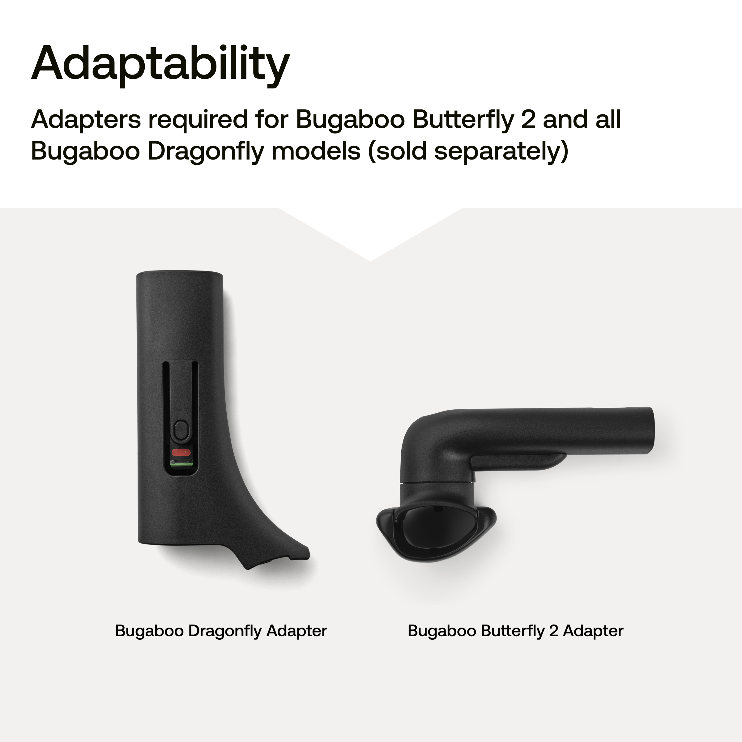 Bugaboo Stroller Tray - Black.