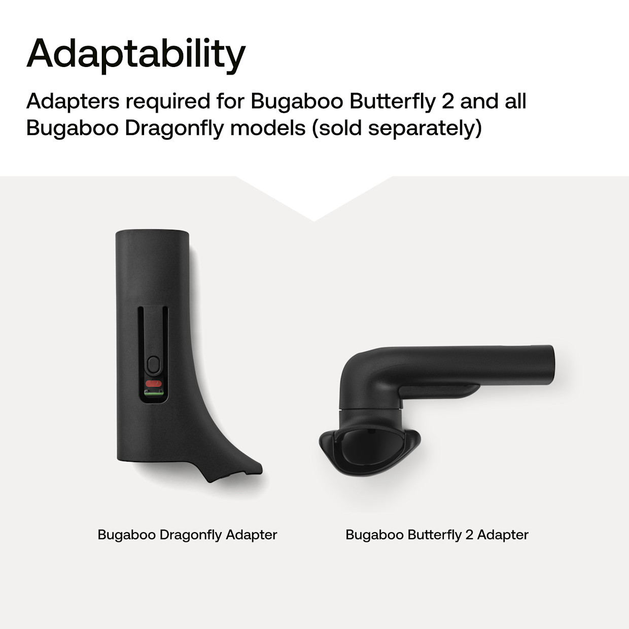Bugaboo Stroller Tray - Black.