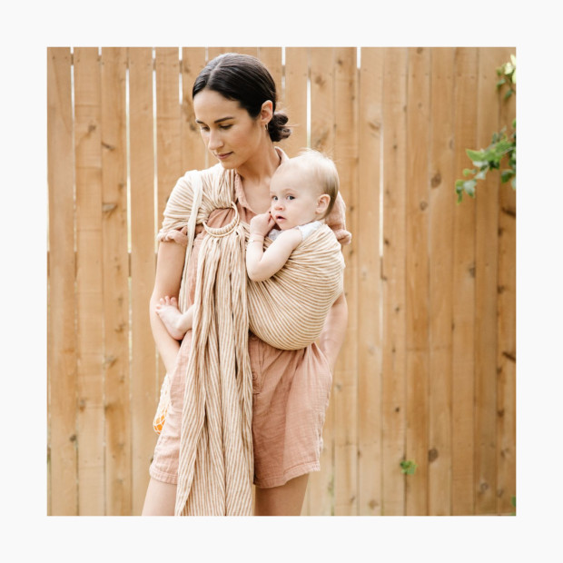 WildBird Linen Ring Sling - Nava, Standard 74".