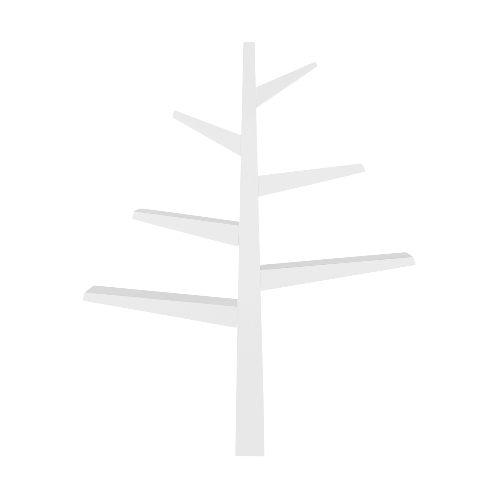 babyletto Spruce Tree Bookcase - White.