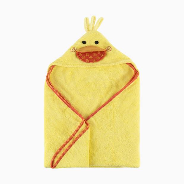 ZOOCCHINI Hooded Towel - Duck, 0-24 Months.