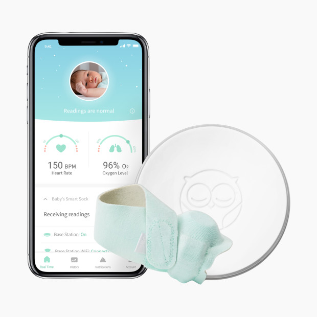 Owlet Smart Sock Baby Monitor 2nd Generation.