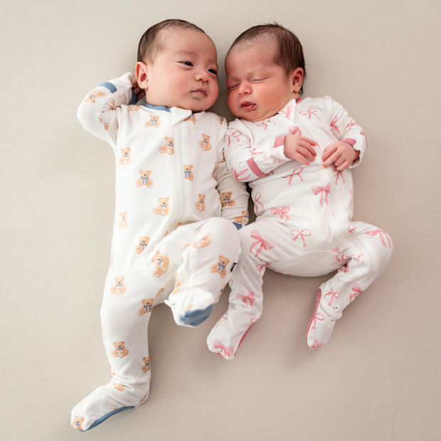 Kyte Baby Printed Zipper Footie.