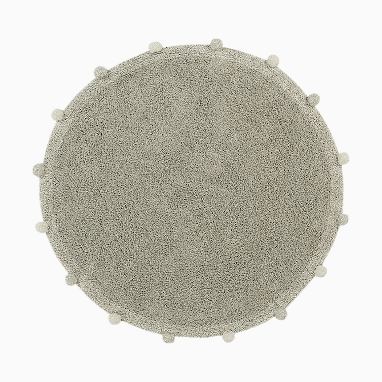 Lorena Canals Bubbly Washable Rug - Olive, 4'.