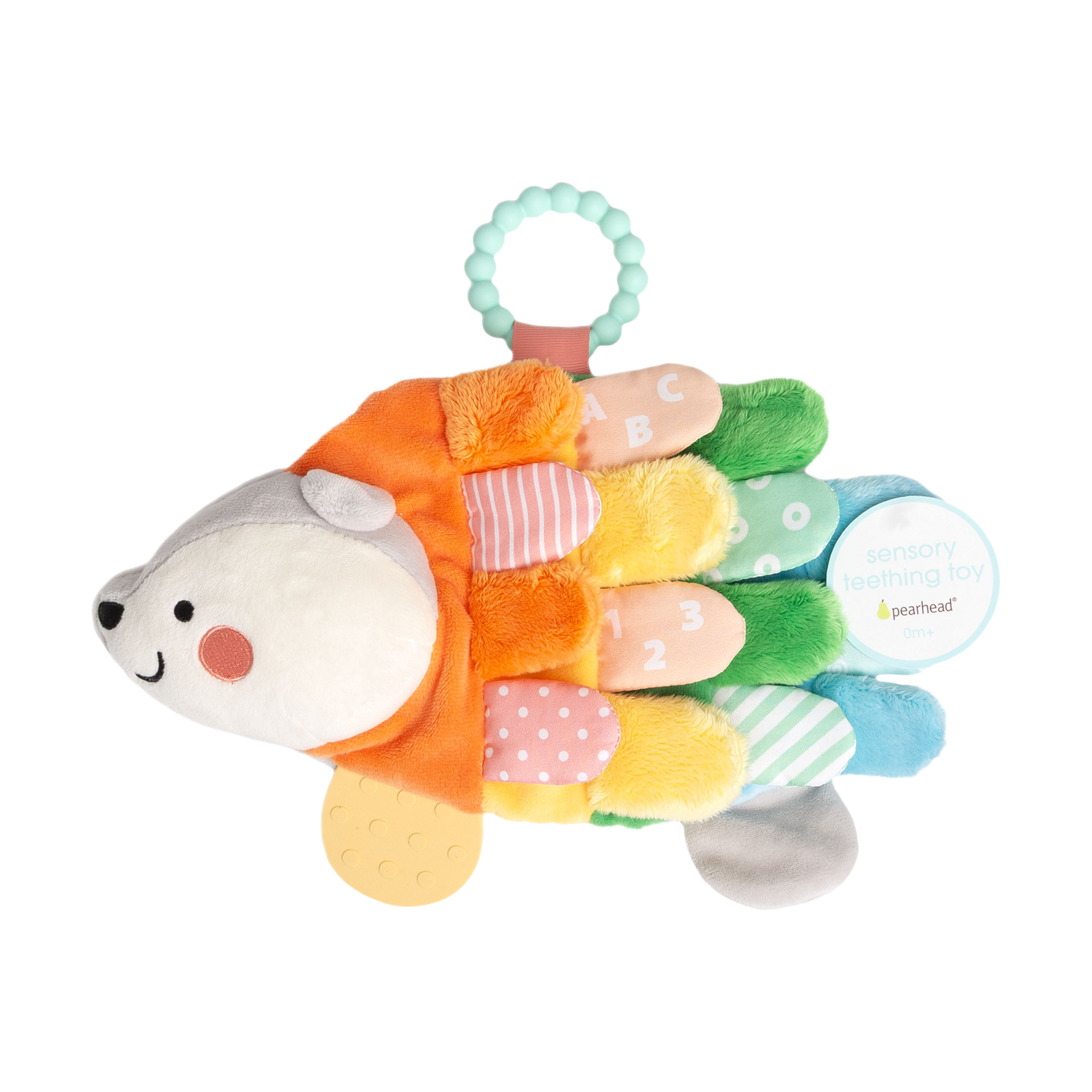 Pearhead Hedgehog Lovey Sensory Toy.