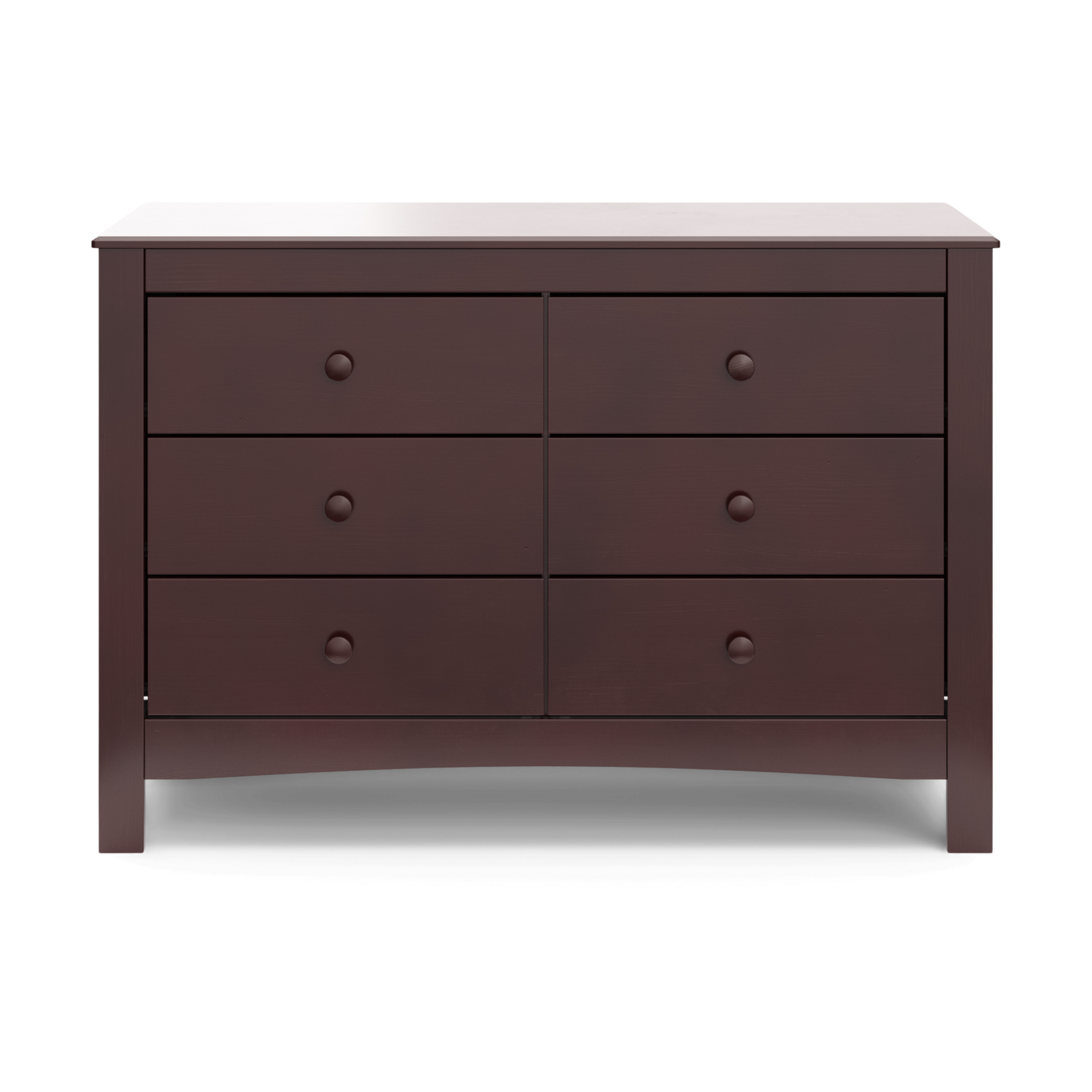 Graco Noah 6 Drawer Double Dresser - Espresso | Babylist Shop
