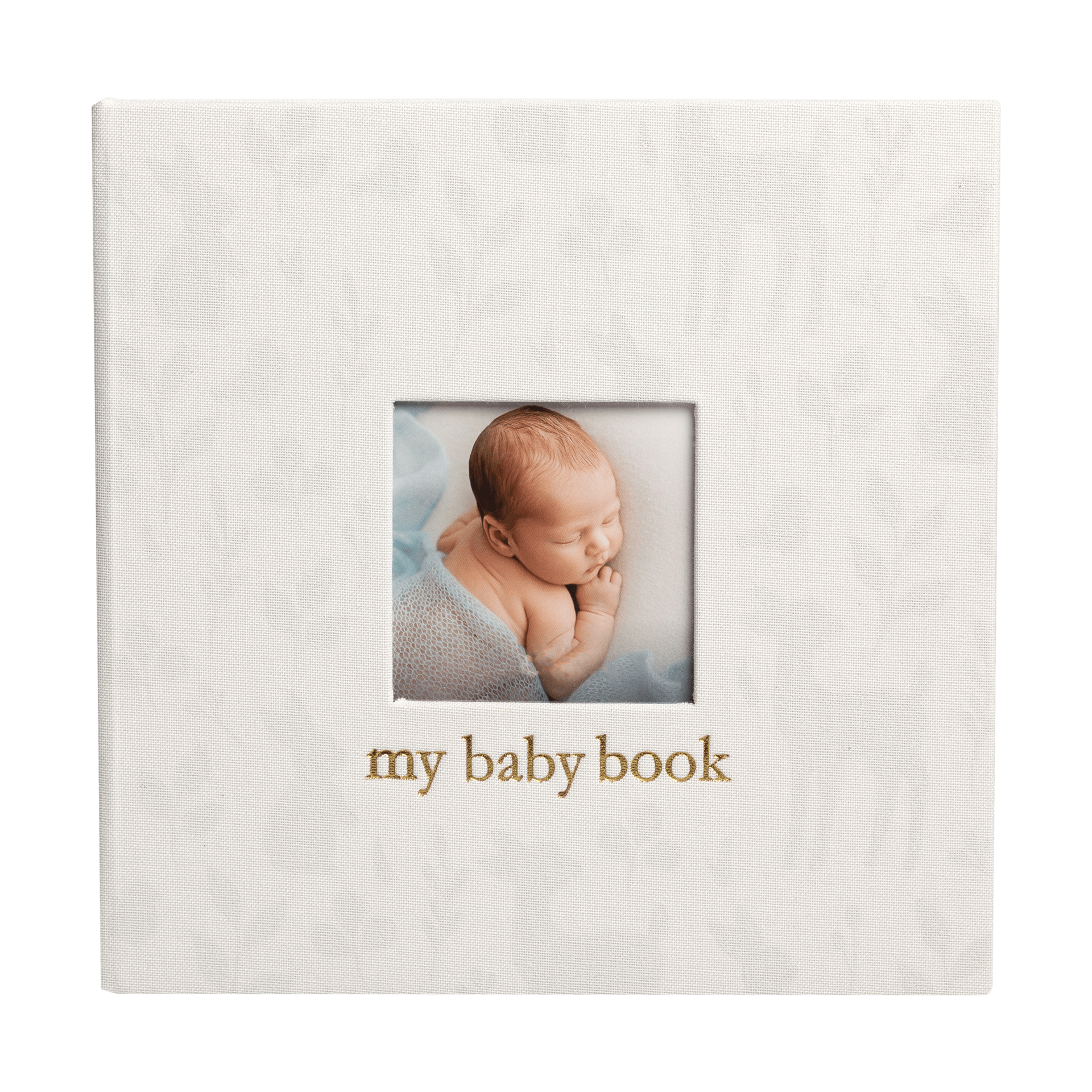 Pearhead Woodland Print Baby Book.