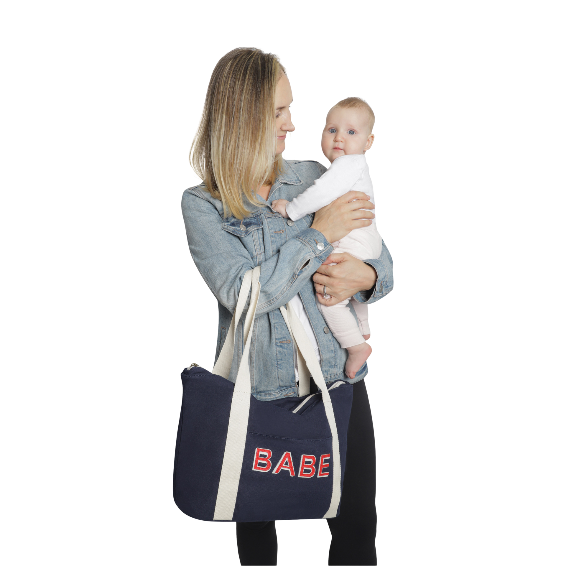 Ingrid and Isabel Babe Weekender Bag - Navy, One Size.