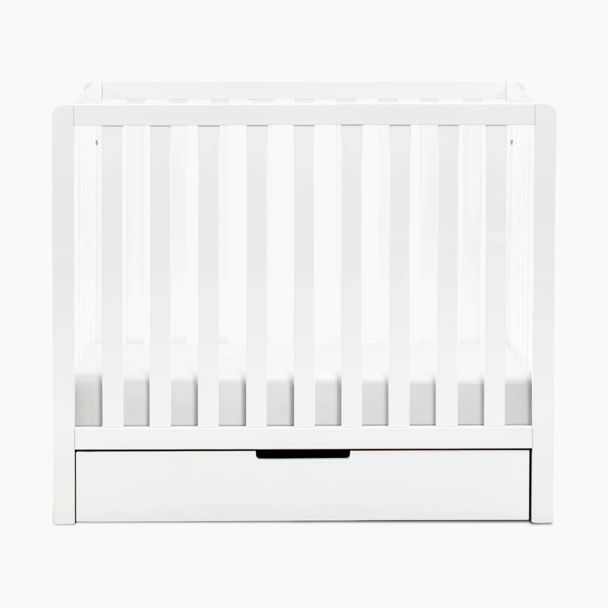 Carter's by DaVinci Colby 4-in-1 Convertible Mini Crib with Trundle - White.
