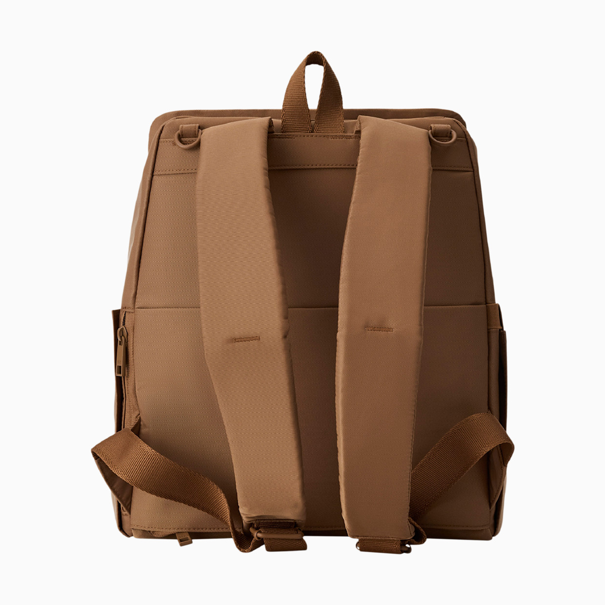 BEIS Travel The Everyday Diaper Backpack - Camel, Nylon Twill.