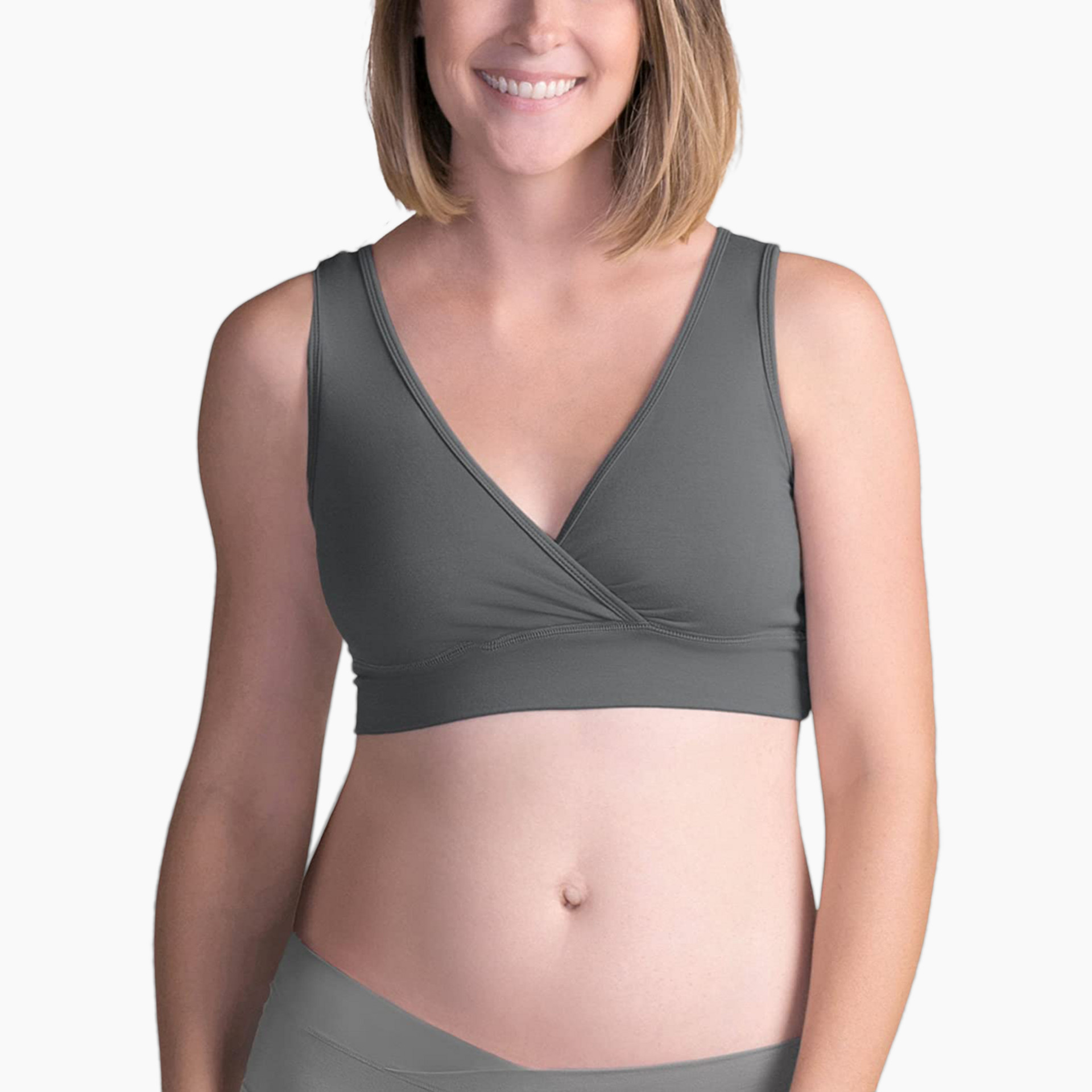 Kindred Bravely Sublime Bamboo Hands-Free Pumping Lounge & Sleep Bra -  Twilight, Medium-Busty
