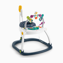 Fisher-Price Baby Jumperoo Baby Bouncer and Activity Center with Lights and Sounds, Astro Kitty SpaceSaver
