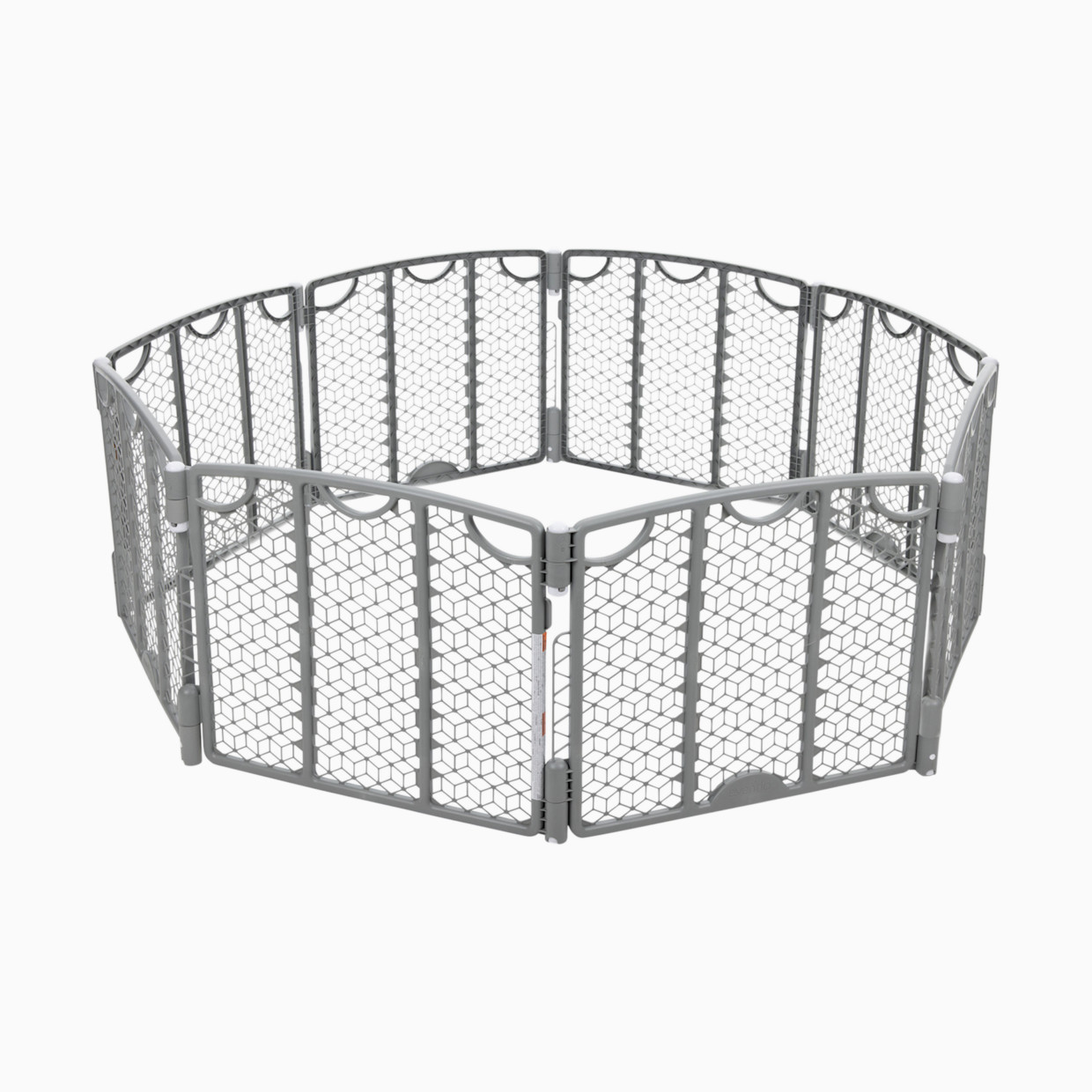 Evenflo Versatile Play Space 8 Panel - Cool Gray.