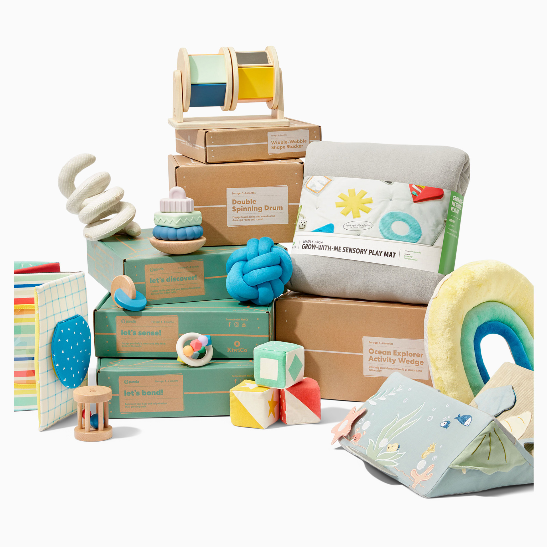 NuNew Be My Baby ポラロイド コンプリート10枚セット KiwiCo Panda Crate Plus Newborn Bundle - 3 Crate Bundle | Babylist