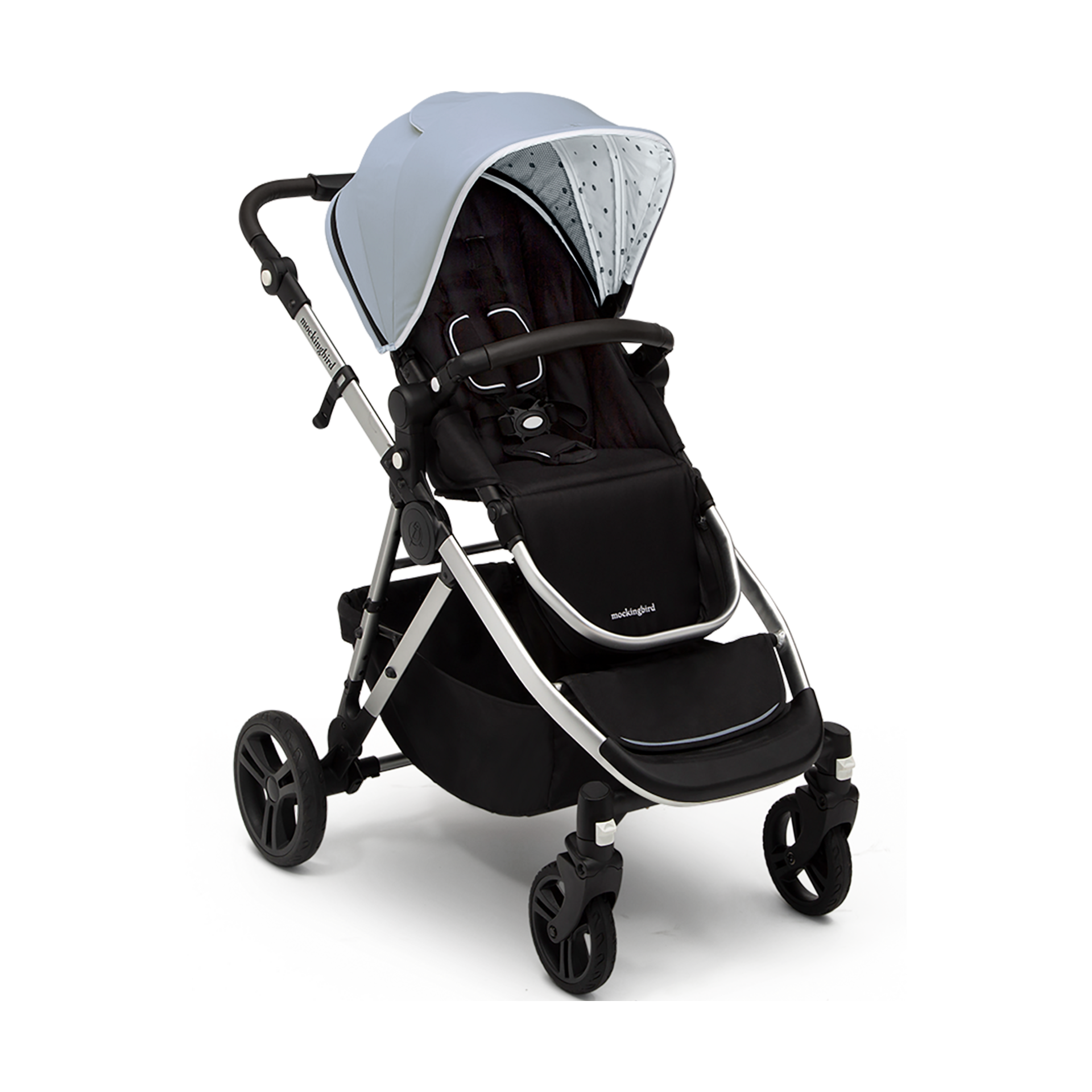 Thumbnail of Sky/Watercolor Canopy With Black Leather (2020)