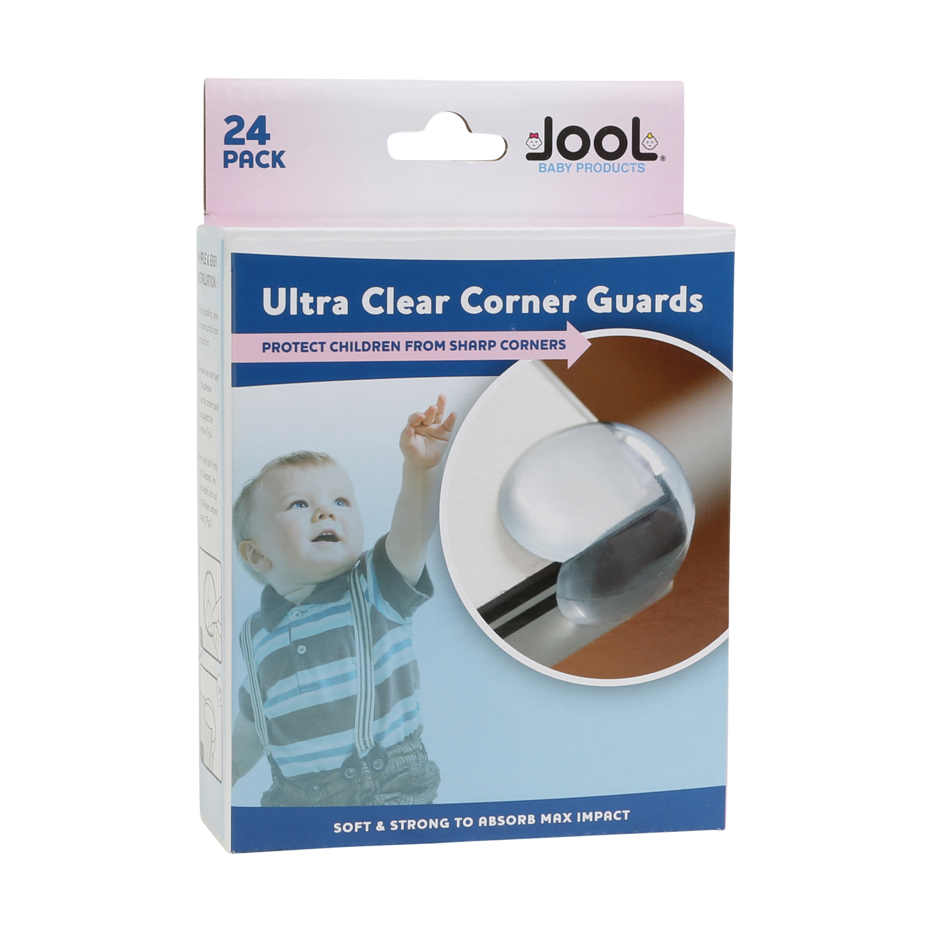 Jool Baby Adhesive Clear Corner Guards (24 Pack) Clear Babylist Shop